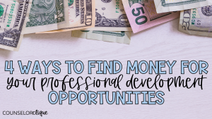 money for professional development