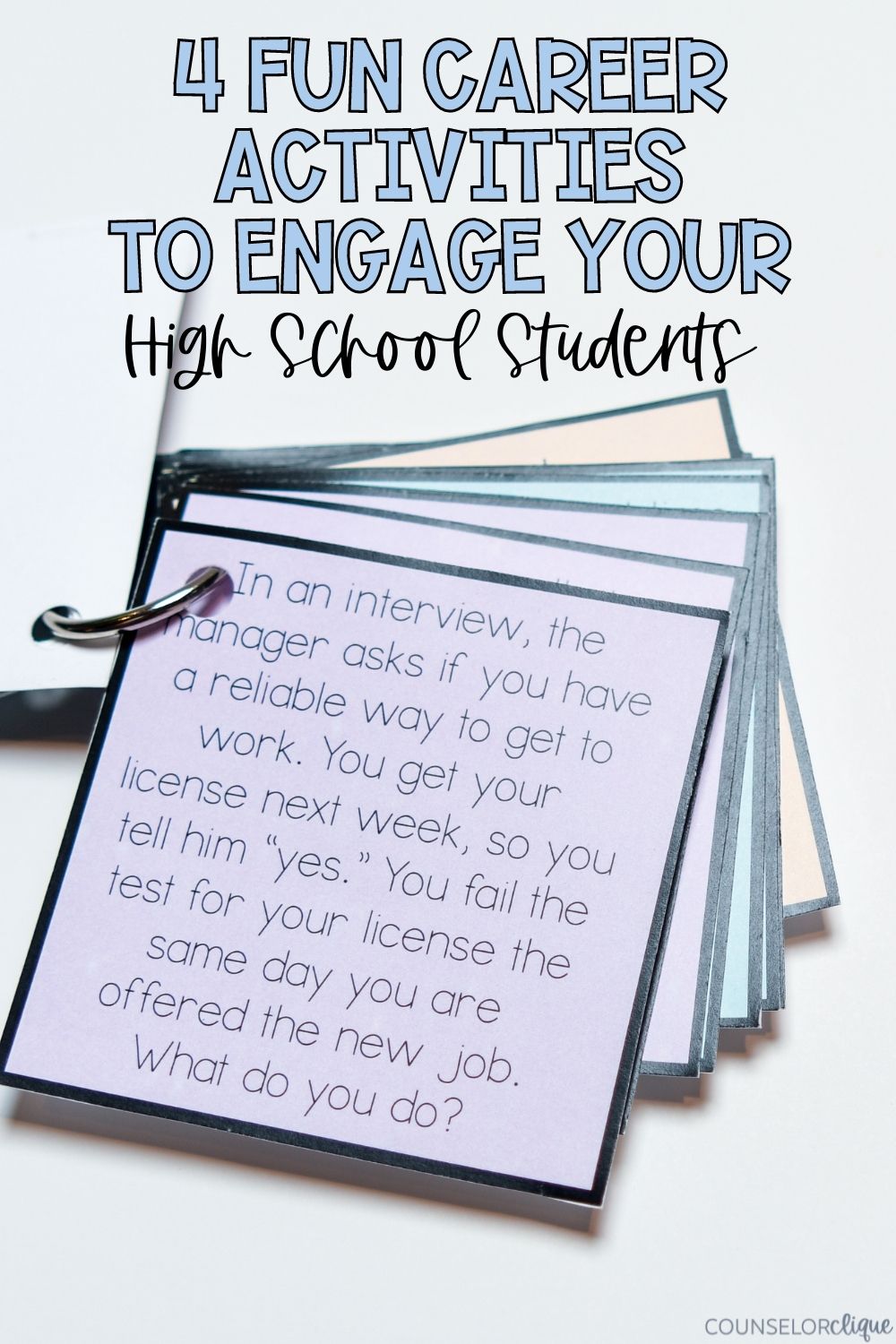 Fun Career Activities For High School Students