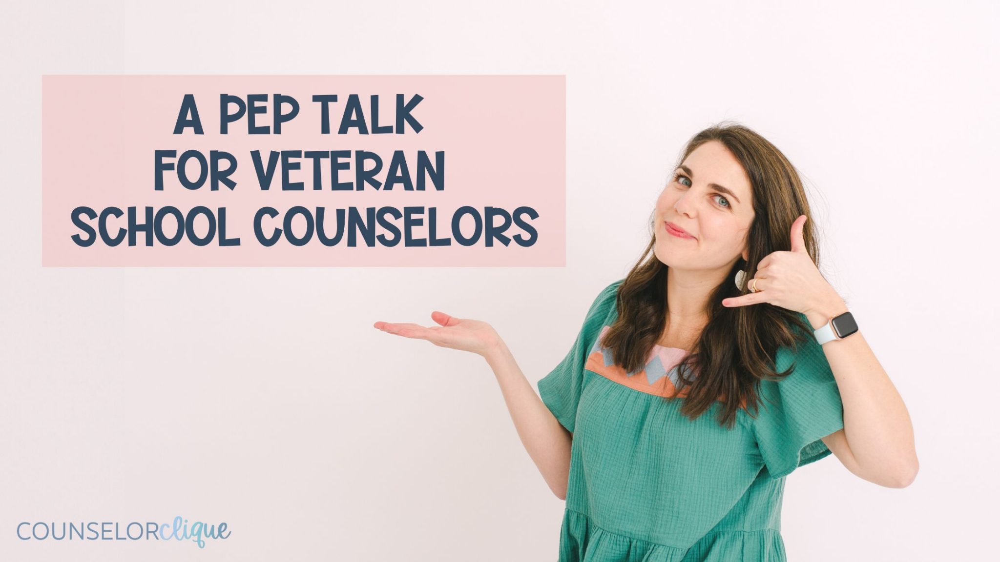 A Quick Pep Talk for Veteran School Counselors Heading Back to School ...